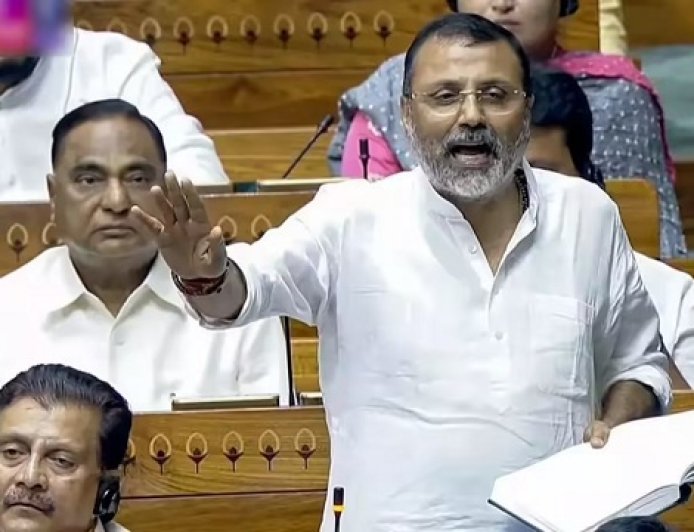 ये जो पायजामा-कुर्ता पहनकर मैं आया हूं न सर, ये ओवैसी साहब ने मुझे.... निशिकांत दुबे ने लोकसभा में ओवैसी का जिक्र कर की महत्वपूर्ण टिप्पणी। 