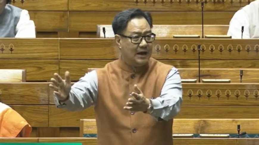 किरेन रिजिजू ने राहुल गांधी पर साधा निशाना: कांग्रेस नेता में कोई सुधार नहीं।