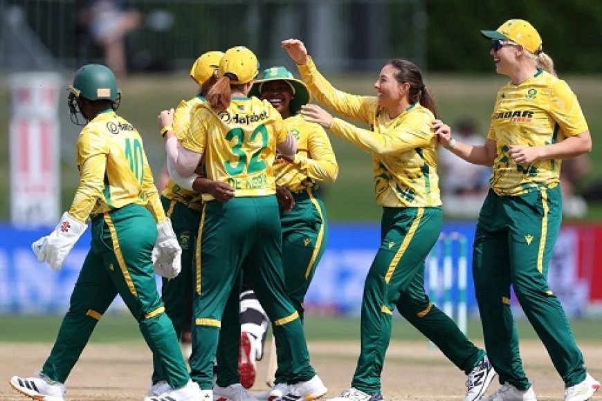 न्यूजीलैंड की महिला क्रिकेट टीम ने दक्षिण अफ्रीका की महिलाओं को पहले T-20 मैच में दिखाई हार।