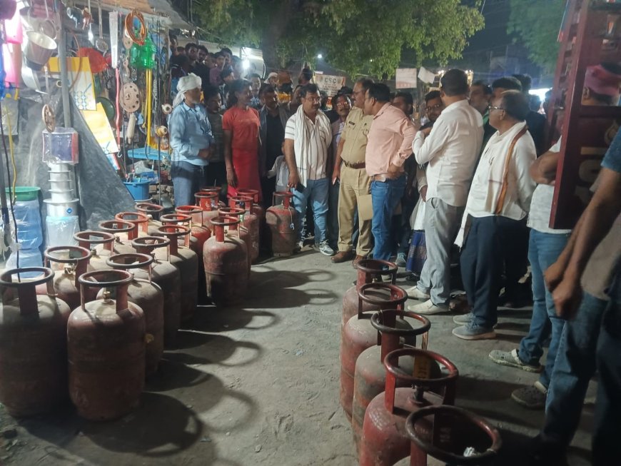 सोनभद्र में खौफनाक खेल: प्रशासन की बड़ी स्ट्राइक में गैस कालाबाजारी का नेटवर्क ध्वस्त, 32 से अधिक सिलेंडर बरामद