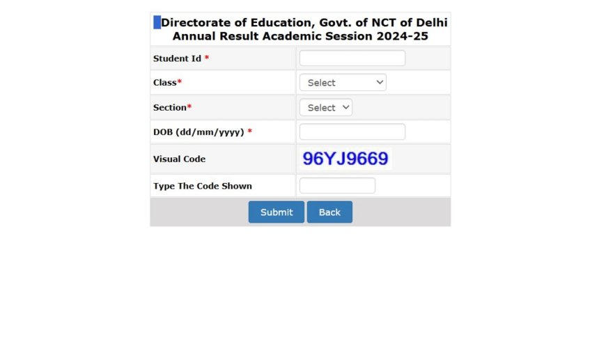 दिल्ली स्कूल रिजल्ट 2026: कक्षा 6, 7 और 8 के परिणाम घोषित, इस वेबसाइट पर मार्कशीट हुई लाइव।