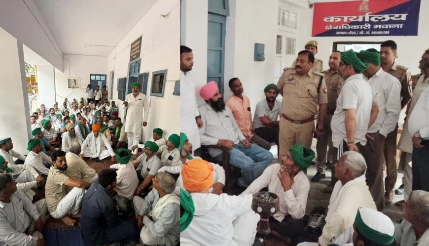 राकेश टिकैत की हिरासत पर उत्तर प्रदेश में भारी बवाल: भाकियू कार्यकर्ताओं ने घेरे पुलिस थाने, पश्चिमी यूपी में चक्का जाम की चेतावनी।