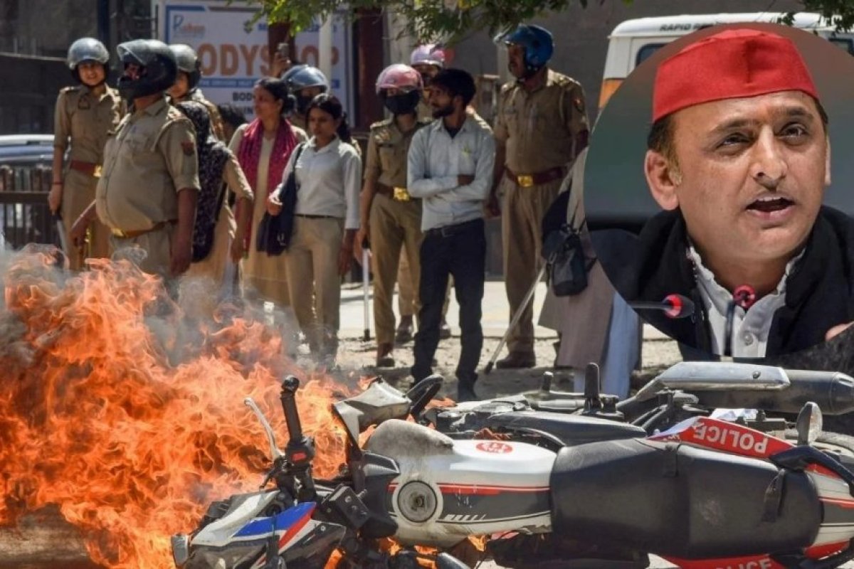 महंगाई की मार और कम वेतन का दंश झेल रहे कामगारों के समर्थन में उतरे अखिलेश, यूपी सरकार पर लगाए शोषण के आरोप
