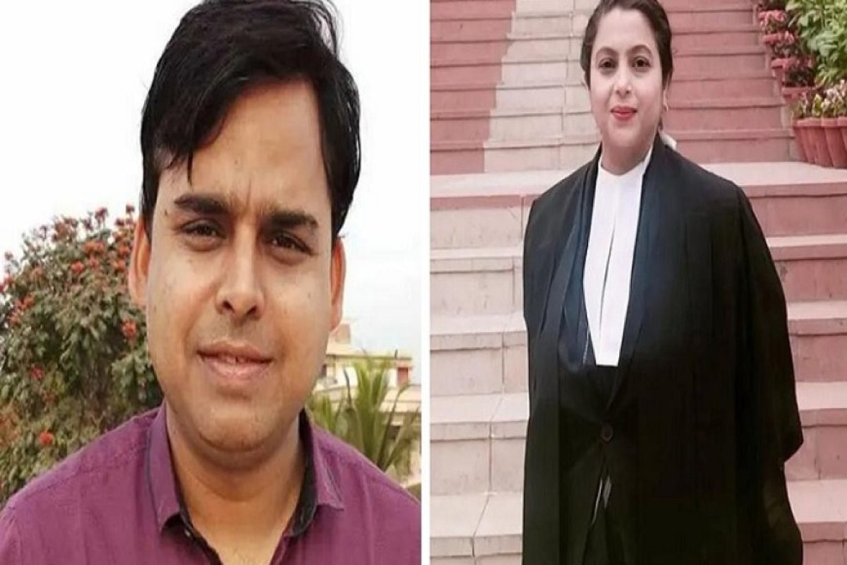New Delhi: यूपी में ब्राह्मण क्षत्रिय विवाद की मंशा के आरोप में पत्रकार अभिषेक उपाध्याय को नोटिस।