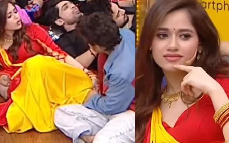 'लाफ्टर शेफ्स' के सेट पर समर्थ जुरेल और जन्नत जुबैर के व्यवहार को लेकर विवाद, सोशल मीडिया पर छिड़ी तीखी बहस।