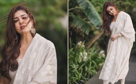 नयनतारा का नया फोटोशूट इंटरनेट पर मचा रहा है तहलका: 'लेडी सुपरस्टार' के ग्लैमरस अंदाज ने धड़काई प्रशंसकों की धड़कनें।