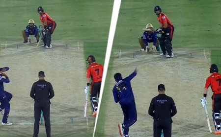 पीएसएल 2026 में गेंदबाजी एक्शन पर बवाल, डेरिल मिचेल और उस्मान तारिक के बीच मैदान पर तीखी बहस।