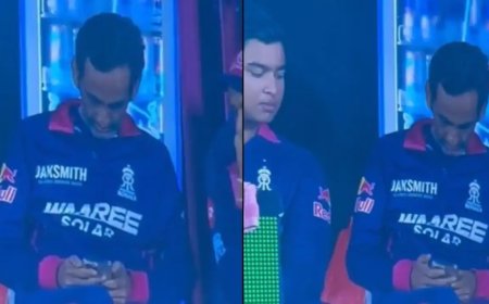 आईपीएल 2026 में मोबाइल विवाद: राजस्थान रॉयल्स के मैनेजर पर बीसीसीआई की गाज, डगआउट में फोन इस्तेमाल पर छिड़ा बवाल