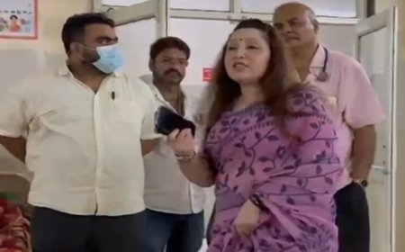 '5 बच्चे कौन पैदा करता है, भेड़- बकरियों की तरह पालोगे', औचक निरीक्षण पहुँचीं कलेक्टर विदिशा मुखर्जी ने दी समझावन