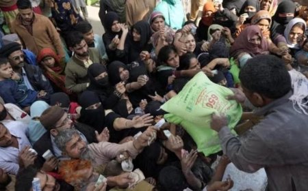 पाकिस्तान में भुखमरी का हाहाकार: संयुक्त राष्ट्र की रिपोर्ट में शीर्ष 10 खाद्य संकट वाले देशों में हुआ शामिल।