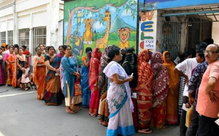 पश्चिम बंगाल विधानसभा चुनाव- दूसरे चरण में सुबह 11 बजे तक भारी उत्साह, 40 फीसदी के करीब पहुंचा मतदान का आंकड़ा