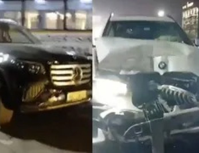 फरीदाबाद हाईवे पर मौत की रफ्तार: मर्सिडीज और बीएमडब्ल्यू की रेस ने छीनी दो जिंदगी, 200 की स्पीड बनी काल