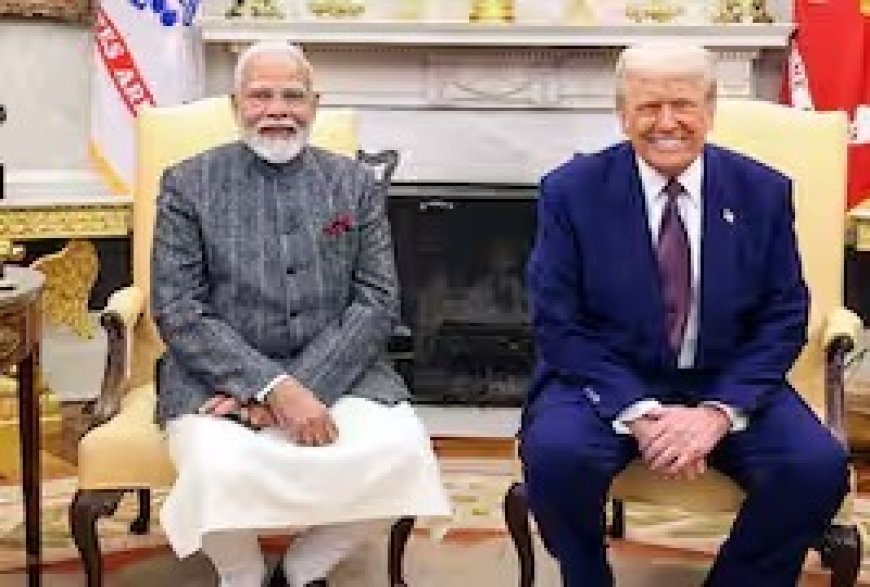 वॉशिंगटन में हाई-प्रोफाइल बैठक: भारत में अमेरिकी राजदूत सर्जियो गोर ने राष्ट्रपति ट्रंप से की मुलाकात, मध्य पूर्व संकट के बीच भारत को बताया 'अपरिहार्य साथी'।