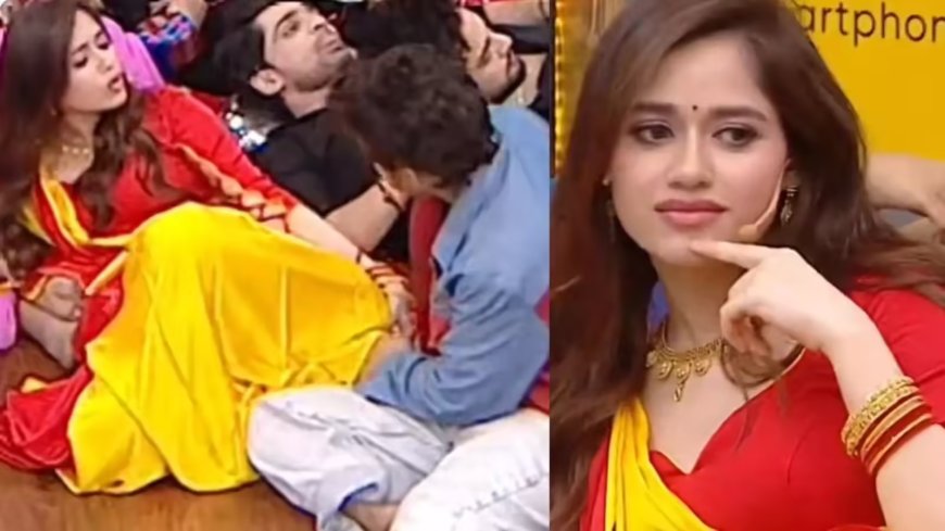 'लाफ्टर शेफ्स' के सेट पर समर्थ जुरेल और जन्नत जुबैर के व्यवहार को लेकर विवाद, सोशल मीडिया पर छिड़ी तीखी बहस।