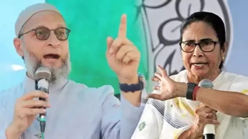 मुर्शिदाबाद की जनसभा में ममता बनर्जी पर बरसे ओवैसी, भाजपा के साथ पुराने गठबंधन का याद दिलाया इतिहास