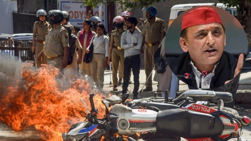महंगाई की मार और कम वेतन का दंश झेल रहे कामगारों के समर्थन में उतरे अखिलेश, यूपी सरकार पर लगाए शोषण के आरोप