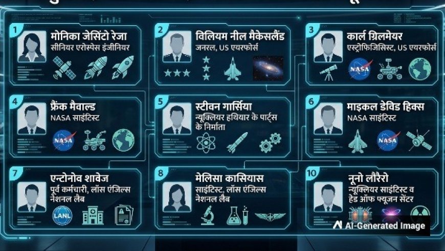 अमेरिका में विज्ञान जगत में मची खलबली: 11 चोटी के वैज्ञानिकों की रहस्यमयी मौत और गुमशुदगी ने दुनिया को चौंकाया।