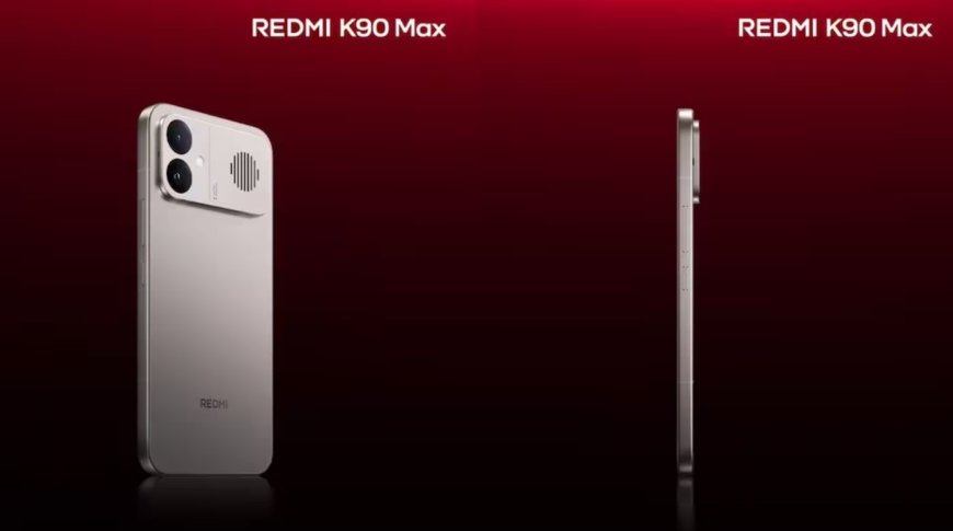 Redmi का गेमिंग धमाका: पहली बार इनबिल्ट एक्टिव Cooling Fan के साथ लॉन्च हुआ 'K90 Max', फीचर्स देखकर उड़ जाएंगे होश।
