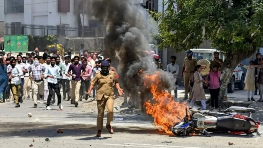 नोएडा में श्रमिक हिंसा की गहरी साजिश: 'बिगुल मजदूर दस्ता' पर लगा दंगे भड़काने का बड़ा आरोप।