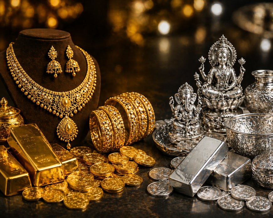 आज जानिए सोने और चांदी की कीमतें: क्या आपकी जेब पर पड़ेगा असर? अपने शहर का भाव जानिए