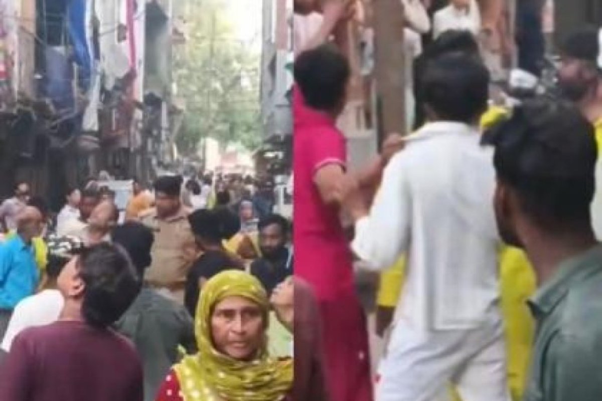 गाजियाबाद में मंदिर से लौट रहे परिवार पर जानलेवा हमला: गर्भवती महिला समेत नौ लोग लहूलुहान।