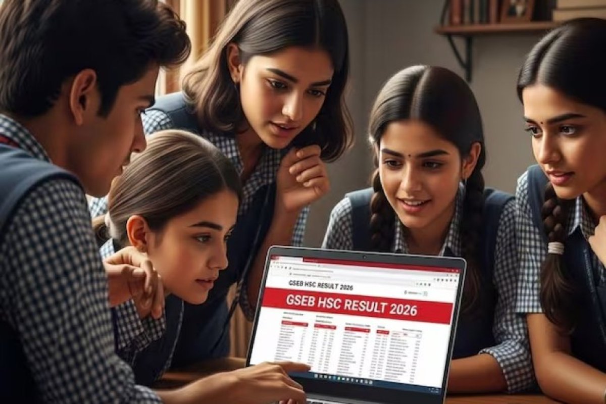 गुजरात बोर्ड HSC रिजल्ट 2026 घोषित: विज्ञान और सामान्य संकाय के नतीजे जारी, यहाँ से करें डाउनलोड।