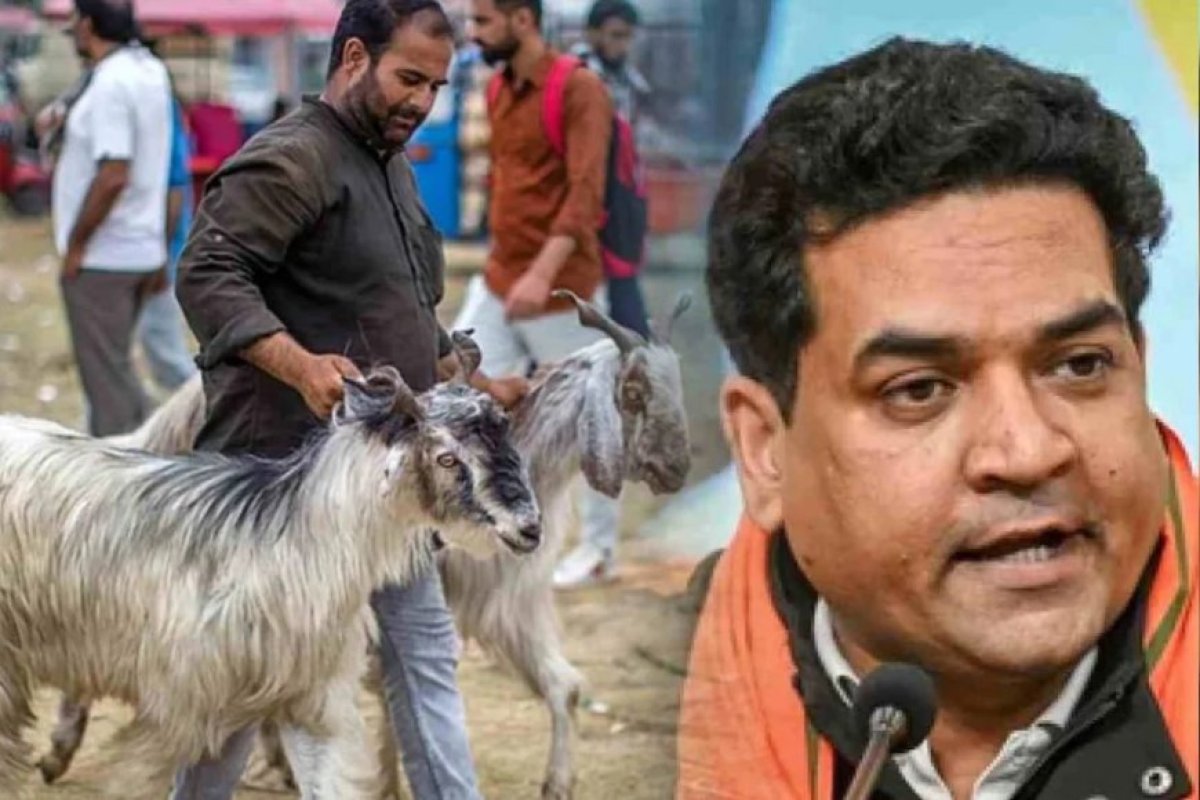 दिल्ली में प्रतिबंधित जानवरों की कुर्बानी पर पूरी तरह से रोक: विकास मंत्री कपिल मिश्रा ने प्रशासनिक अधिकारियों को जारी किए कड़े और स्पष्ट निर्देश।