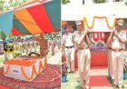 आईईडी और बारूदी सुरंगों को खोजने में माहिर बेल्जियम शेफर्ड 'गुना' ने तोड़ा दम- चाईबासा में राजकीय सम्मान के साथ दी गई अंतिम विदाई।