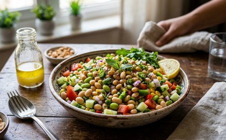 प्रोटीन का पावरहाउस: सुबह के नाश्ते के लिए झटपट तैयार करें सोयाबीन सैलेड, स्वाद और सेहत का बेजोड़ संगम।