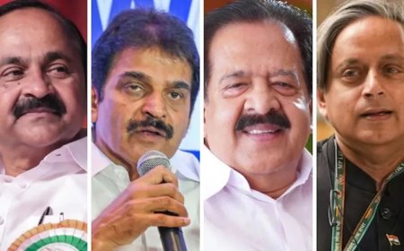 केरल में कांग्रेस की 'सुनामी': शुरुआती रुझानों में एलडीएफ का किला ढहा, बहुमत के करीब पहुँचा यूडीएफ।