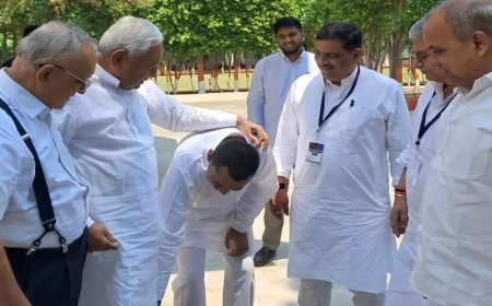 बिहार की राजनीति में बड़ा बदलाव: नीतीश कुमार के बेटे निशांत कुमार का राजनीतिक उदय, आज कैबिनेट मंत्री के रूप में लेंगे शपथ।