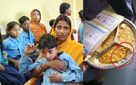 बिहार के सहरसा में मिड-डे मील बना जहर, भोजन के बाद 250 से अधिक स्कूली बच्चों की हालत बिगड़ी