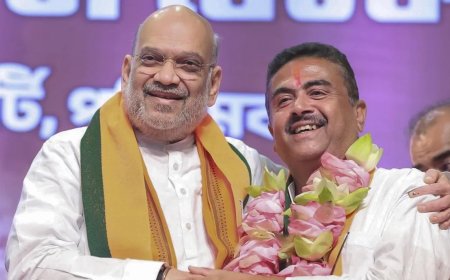 'मैं नहीं, हम सब मिलकर चलाएंगे सरकार', मुख्यमंत्री पद की शपथ लेने से पहले शुभेंदु अधिकारी का बड़ा संकल्प