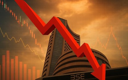 शेयर बाजार में ब्लैक मंडे- प्रधानमंत्री की बचत अपील के बाद सेंसेक्स 900 अंक लुढ़का, निफ्टी में भी बड़ी गिरावट