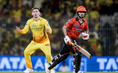 ईशान किशन की जुझारू पारी से सनराइजर्स हैदराबाद की प्लेऑफ में धमाकेदार एंट्री, चेन्नई सुपर किंग्स को पांच विकेट से रौंदा।