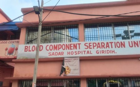 गिरिडीह सदर अस्पताल में सनसनी: 14 साल की नाबालिग ने बाथरूम में दिया बच्चे को जन्म, टॉयलेट के होल में फंसा नवजात।