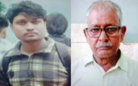 कानपुर में सरेआम गुंडागर्दी का खौफनाक तांडव, बाइक की मामूली टक्कर के बाद पिता-पुत्र की निर्मम हत्या।