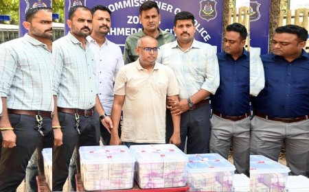 अहमदाबाद में RBI करेंसी चेस्ट से 8 करोड़ 70 लाख की चोरी, 4 महीने बाद हुआ सनसनीखेज खुलासा।