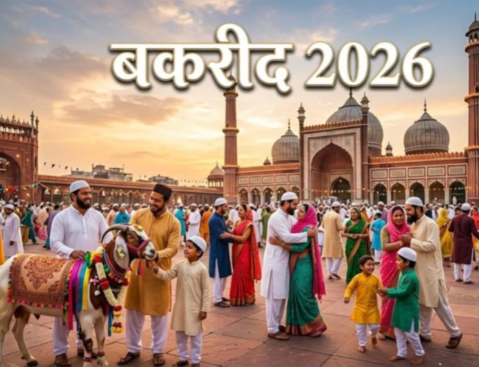 भारत में बकरीद यानी ईद उल-अजहा की सटीक तारीख को लेकर असमंजस दूर, देश के अधिकांश हिस्सों में इस दिन मनाया जाएगा त्योहार।