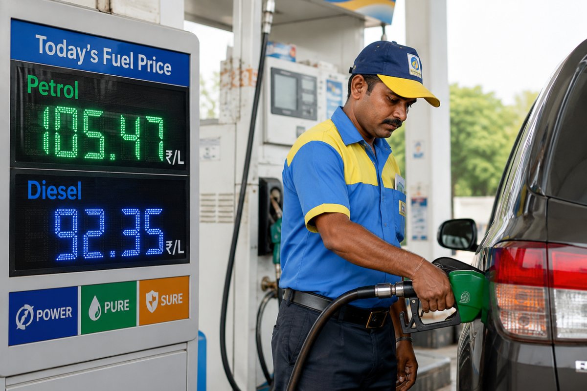 Petrol Diesel Price Today: दिल्ली, यूपी, मुंबई से राजस्थान तक, जानिए आज क्या हैं पेट्रोल-डीजल के दाम