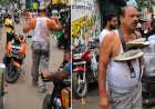 पश्चिम बंगाल: भ्रष्टाचार के आरोपों पर घिरे TMC नेता स्वपन सामंत, पहनाई जूतों की माला और कराई उठक-बैठक