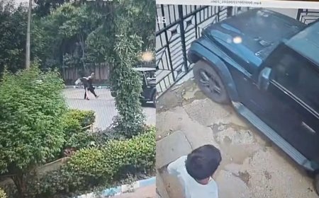 गुरुग्राम में दिल्ली पुलिस के सिपाही की शर्मनाक करतूत, बीच सड़क पर पूर्व महिला मित्र के साथ बेरहमी से की मारपीट
