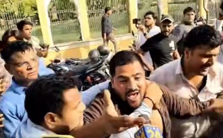 'मच्छरों का इलाज हम कर सकते हैं' पुलिस हिरासत में भी नहीं थमा Abhijeet Dipke को थप्पड़ मारने वाला युवक