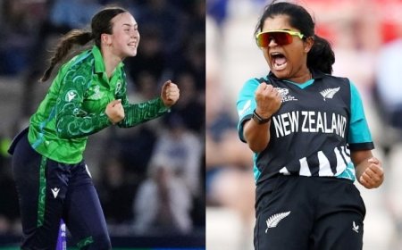 महिला T20 विश्व कप 2026: न्यूजीलैंड ने बेहद रोमांचक मुकाबले में आयरलैंड को चटाई धूल, टूर्नामेंट में दर्ज की अपनी पहली जीत