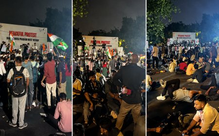 थाली-चम्मच की गूंज और रचनात्मक पोस्टरों के जरिए सरकार के विरुद्ध CJP के आंदोलनकारियों ने पीड़ित परिवारों के लिए एक करोड़ रुपये के मुआवजे की उठाई मांग।