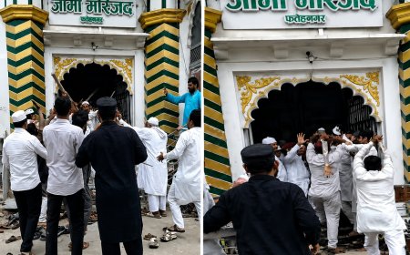 Udaipur News: फतहनगर जामा मस्जिद गेट पर सामुदायिक भवन के कब्जे को लेकर भिड़े दो पक्ष, जमकर हुई मारपीट