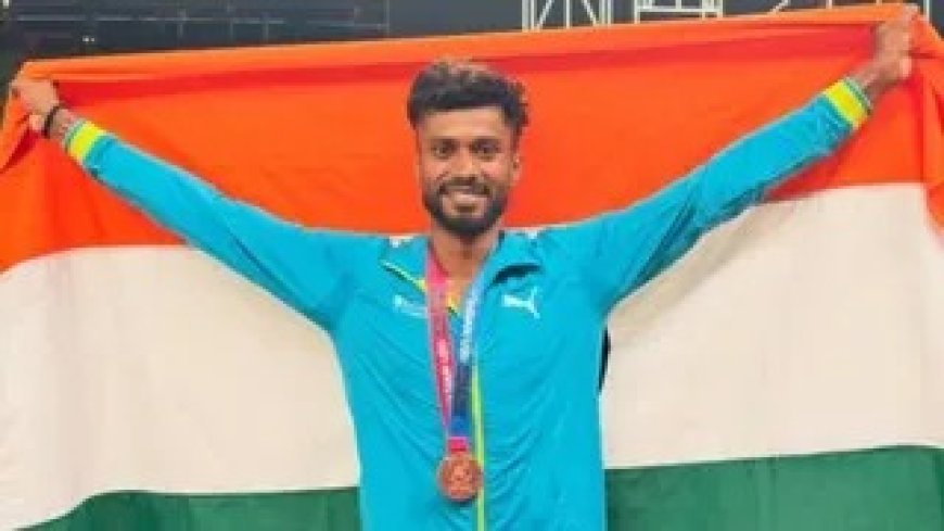 कैमूर की पहाड़ियों से हॉन्गकॉन्ग के अंतरराष्ट्रीय ट्रैक तक का ऐतिहासिक सफर, नंगे पैर दौड़ने वाले पीयूष राज ने देश को दिलाया एशियाई पदक।
