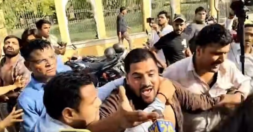 'मच्छरों का इलाज हम कर सकते हैं' पुलिस हिरासत में भी नहीं थमा Abhijeet Dipke को थप्पड़ मारने वाला युवक