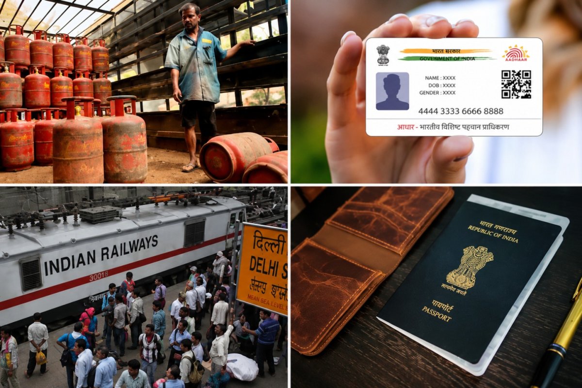 New Rules From 1 July 2026: आज से बदल गए आधार, पासपोर्ट, एलपीजी और क्रेडिट कार्ड के नियम, जेब पर होगा सीधा असर