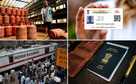 New Rules From 1 July 2026: आज से बदल गए आधार, पासपोर्ट, एलपीजी और क्रेडिट कार्ड के नियम, जेब पर होगा सीधा असर